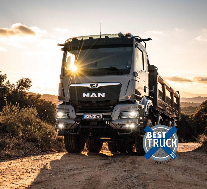 Η MAN Truck & Bus κέρδισε συνολικά τέσσερις κατηγορίες στα φετινά Βραβεία ETM.